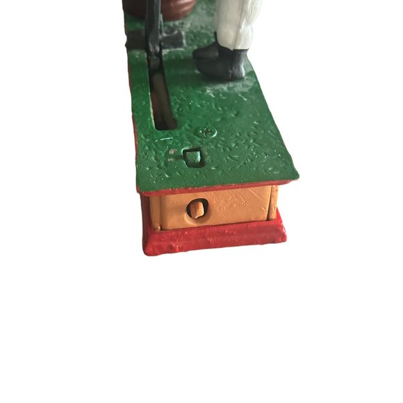 Vintage Cast Iron Mechanical Bank mechanical Dog Missing Stopper - Picture 5 of 5